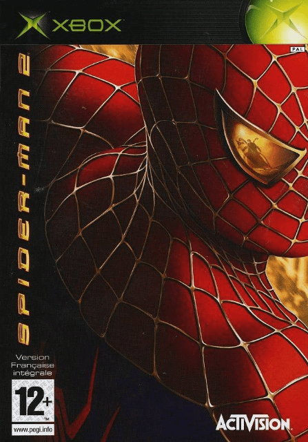 Spiderman 2 box art for Xbox